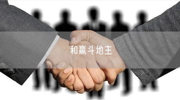 和赢斗地主
